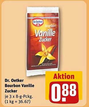 Dr. Oetker Bourbon Vanille Zucker