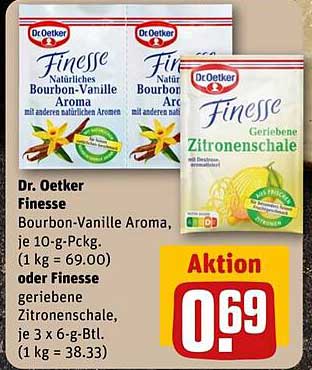 Dr. Oetker Finesse Bourbon-Vanille Aroma