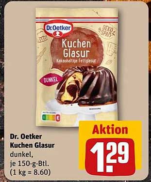 Dr. Oetker Kuchen Glasur