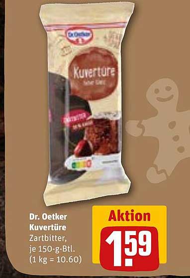 Dr. Oetker Kuvertüre Zartbitter