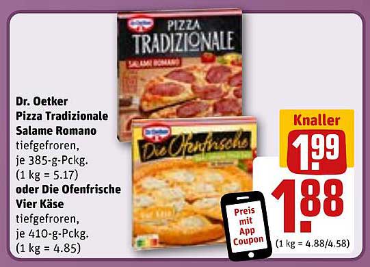 Dr. Oetker Pizza Tradizionale Salame Romano