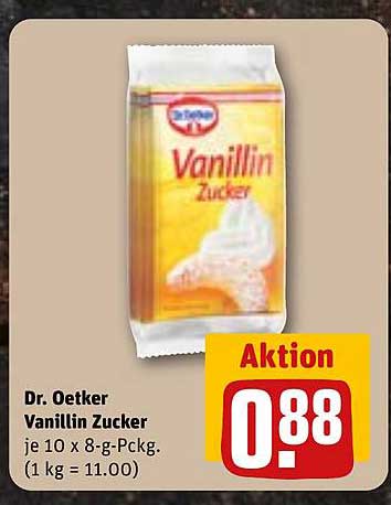 Dr. Oetker Vanillin Zucker