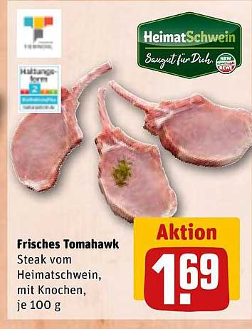 Frisches Tomahawk