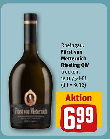 Fürst von Metternich Riesling QW trocken