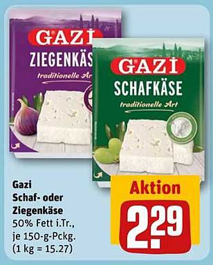 Gazi Schaf- oder Ziegenkäse