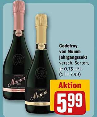 Godefroy von Mumm Jahrgangssekt