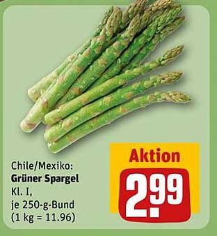 Grüner Spargel