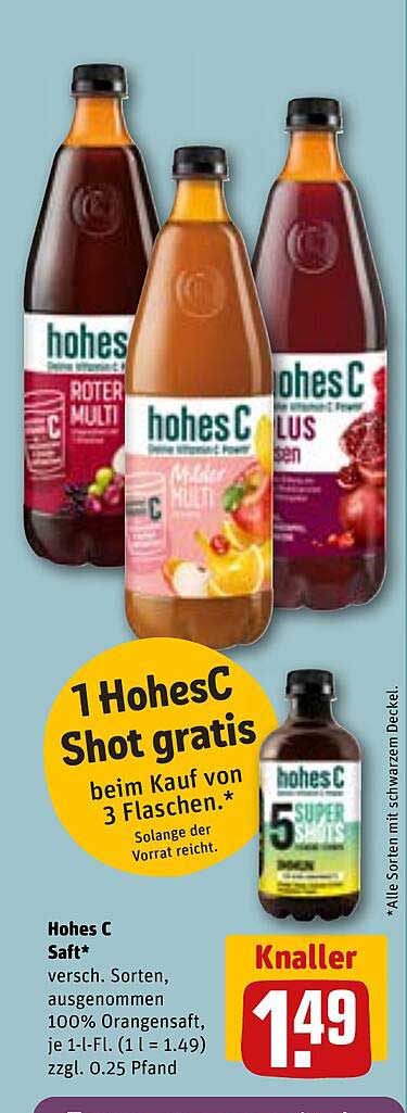 Hohes C Saft