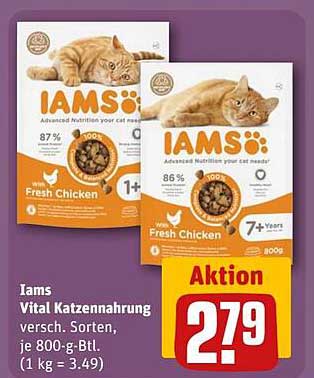 Iams Vital Katzennahrung