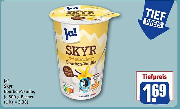 ja! SKYR Bourbon-Vanille