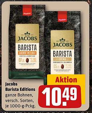 Jacobs Barista Editions