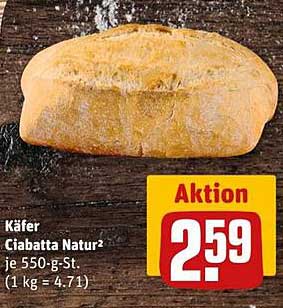 Käfer Ciabatta Natur²