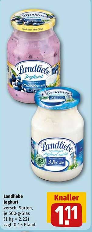 Landliebe Joghurt