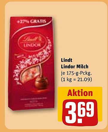 Lindt Lindor Milch