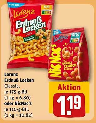 Lorenz Erdnuss Locken Classic