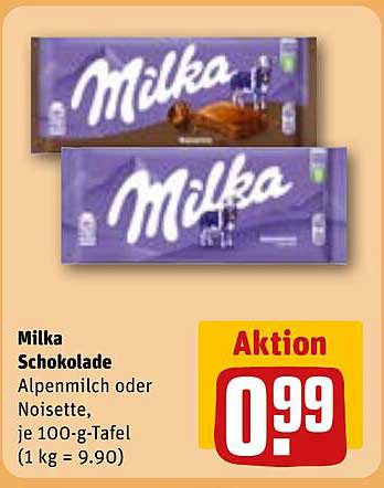 Milka Schokolade