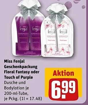 Miss Fenjal Geschenkpackung Floral Fantasy oder Touch of Purple