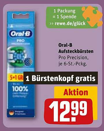 Oral-B Aufsteckbürsten Pro Precision, je 6-St.-Pckg.