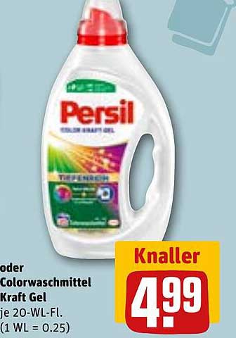 Persil Colorwaschmittel Kraft Gel