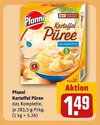 Pfanni Kartoffel Püree das Komplette