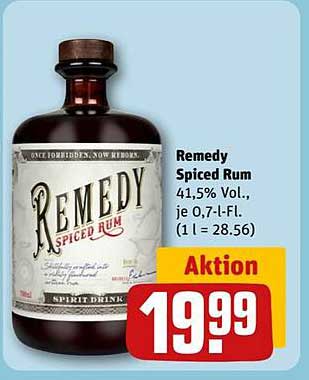 Remedy Spiced Rum