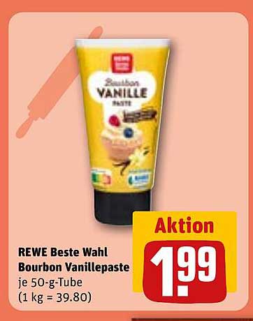 REWE Beste Wahl Bourbon Vanillepaste