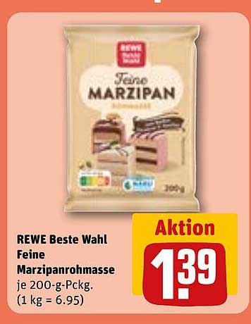 REWE Beste Wahl Feine Marzipanrohmasse