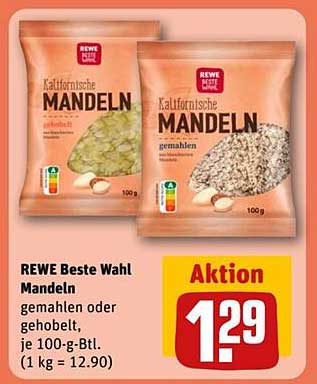 REWE Beste Wahl Mandeln