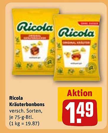 Ricola Kräuterbonbons