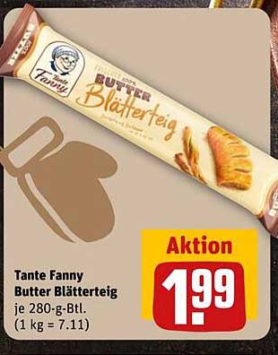 Tante Fanny Butter Blätterteig