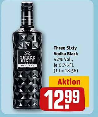 Three Sixty Vodka Black