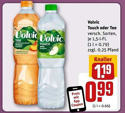 Volvic Touch oder Tee