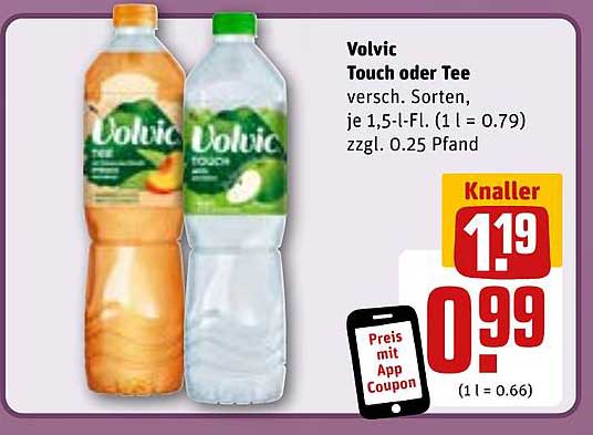 Volvic Touch oder Tee