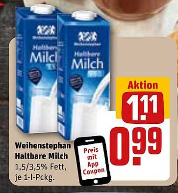 Weihenstephan Haltbare Milch