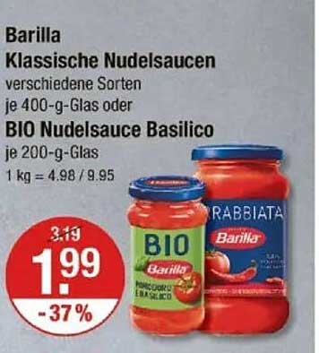 Barilla Klassische Nudelsaucen