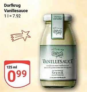 Dorfkrug Vanillesauce