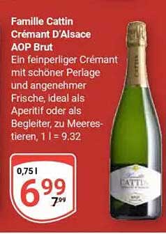 Famille Cattin Crémant D'Alsace AOP Brut