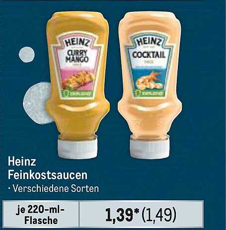 Heinz Feinkostsaucen