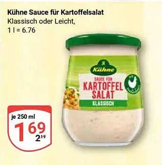 Kühne Sauce für Kartoffelsalat