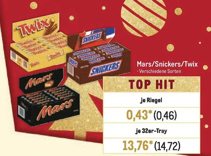 Mars/Snickers/Twix