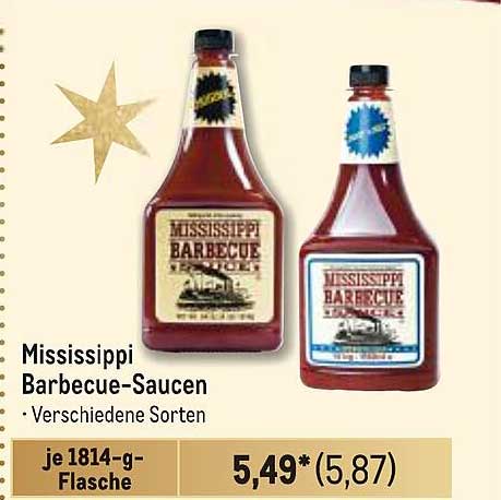 Mississippi Barbecue-Saucen