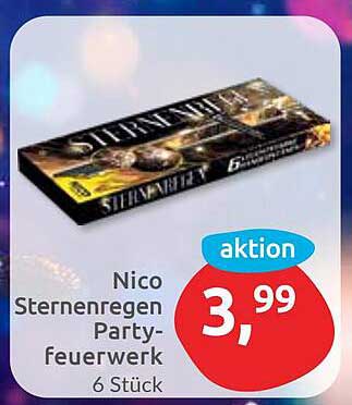 Nico Sternenregen Partyfeuerwerk