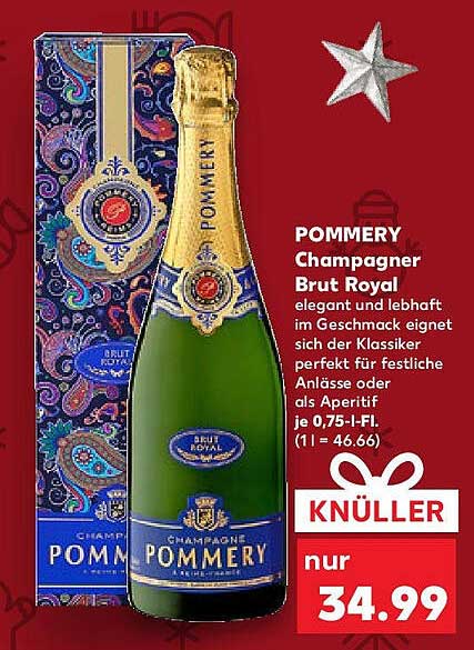 POMMERY Champagner Brut Royal