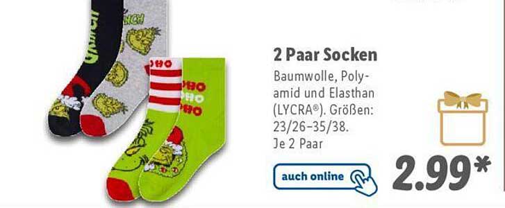 2 Paar Socken