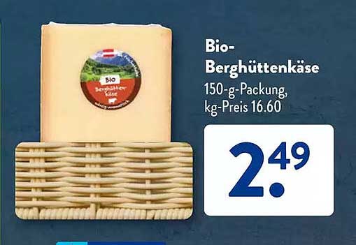 Bio-Berghüttenkäse