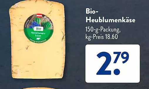 Bio-Heublumenkäse