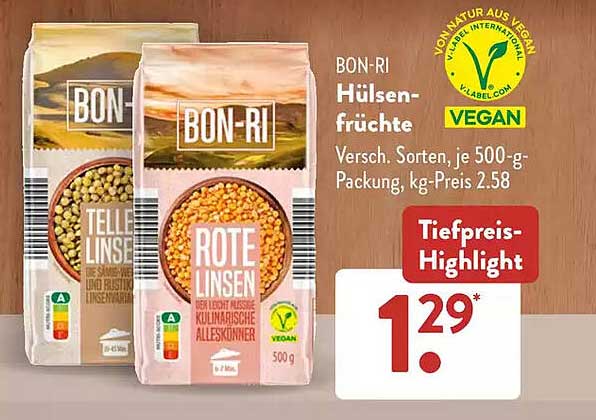 BON-RI Hülsenfrüchte