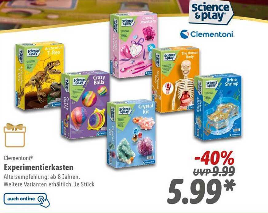 Clementoni® Experimentierkasten