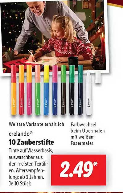 crelando® 10 Zauberstifte