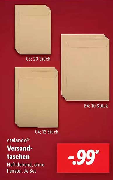 crelando® Versandtaschen